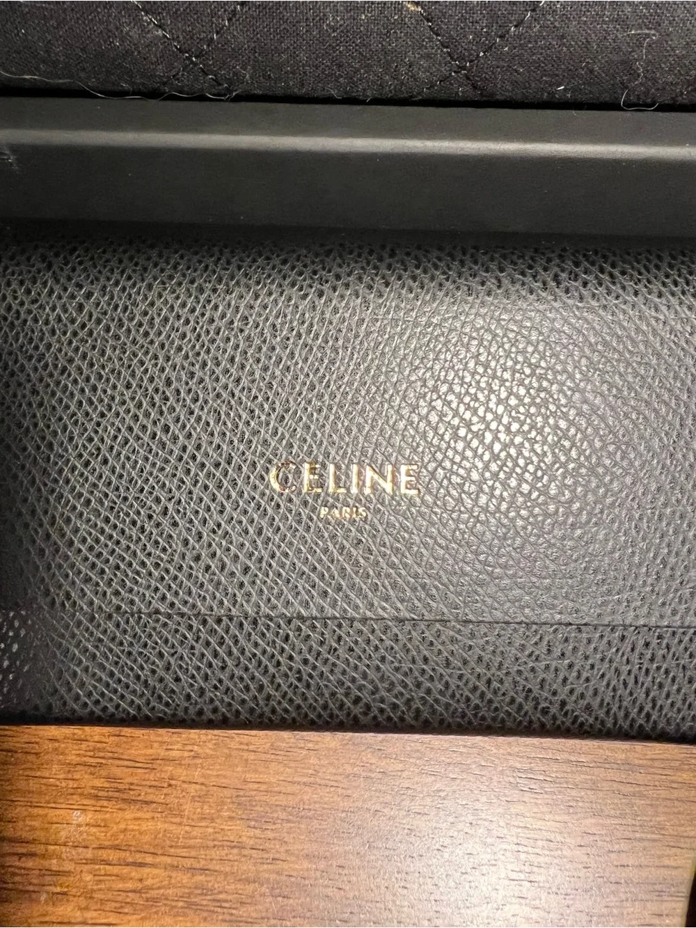 Celine Black Square Glasses - Celine